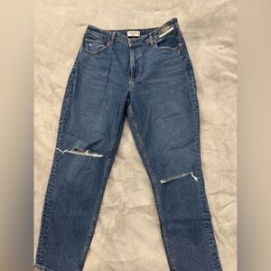 Abercrombie & Fitch High Rise Women Jeans - Blue
